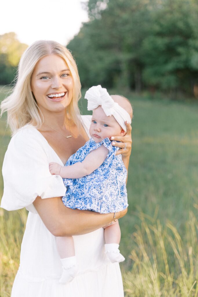 open field mom and baby photos